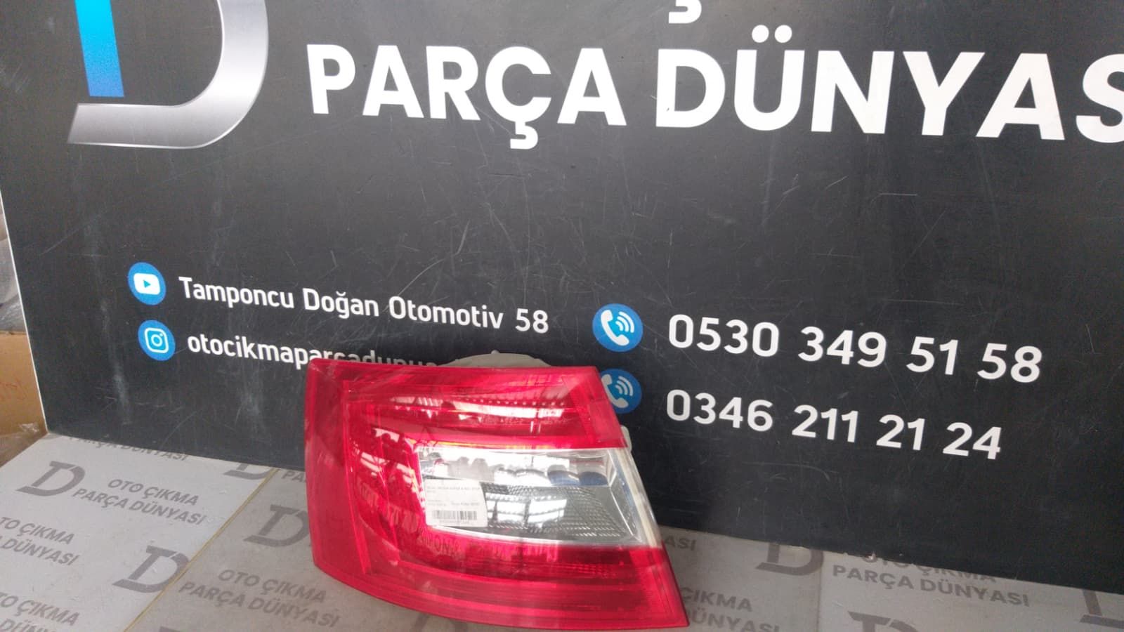 SKODA S�PER B SOL STOP 09-12