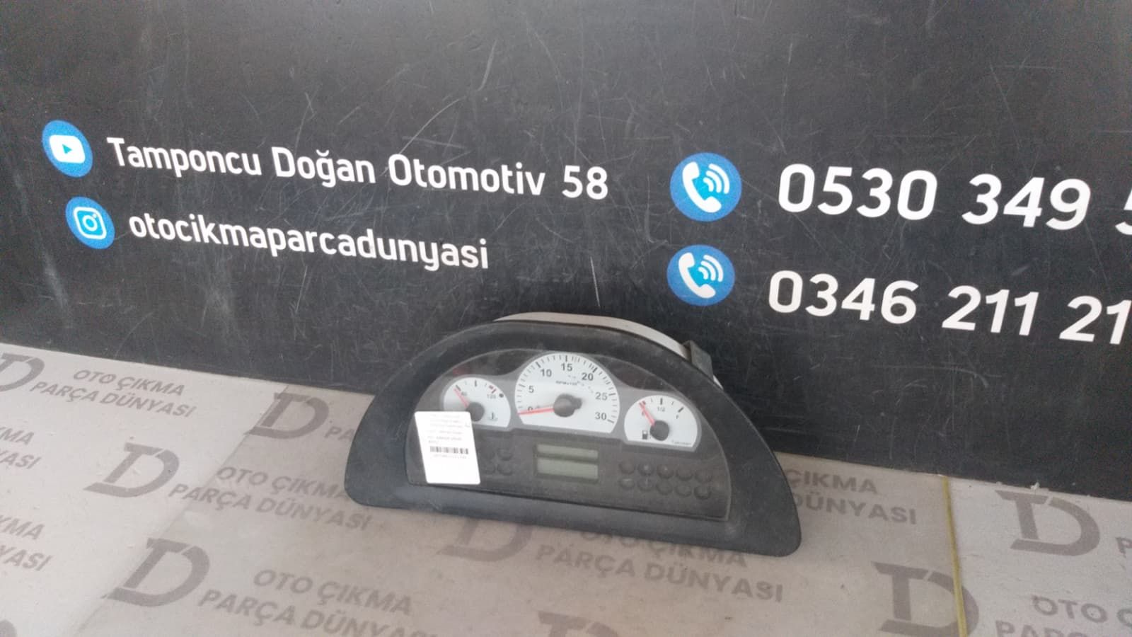 ERKUT TRAKT�R G�STERGE PANEL�