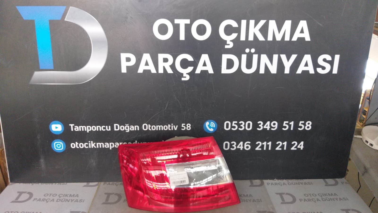 SKODA SPER B SOL STOP 09-12