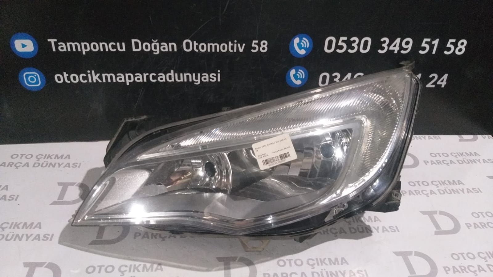 OPEL ASTRA J SOL FAR