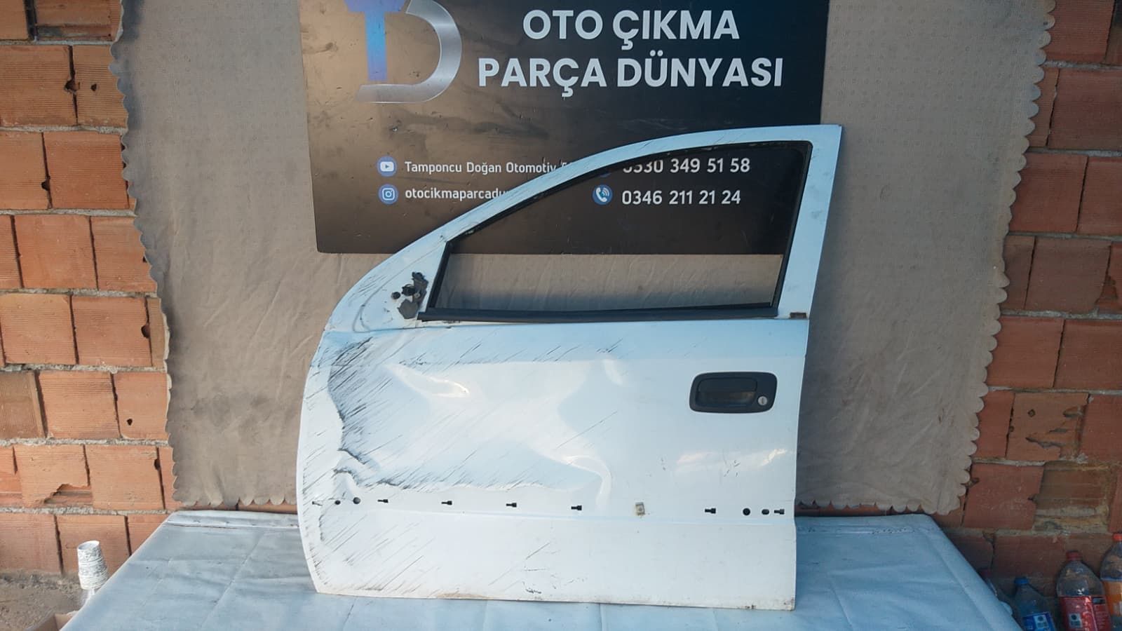 OPEL ASTRA G SOL N KAPI 00-02 DOLU