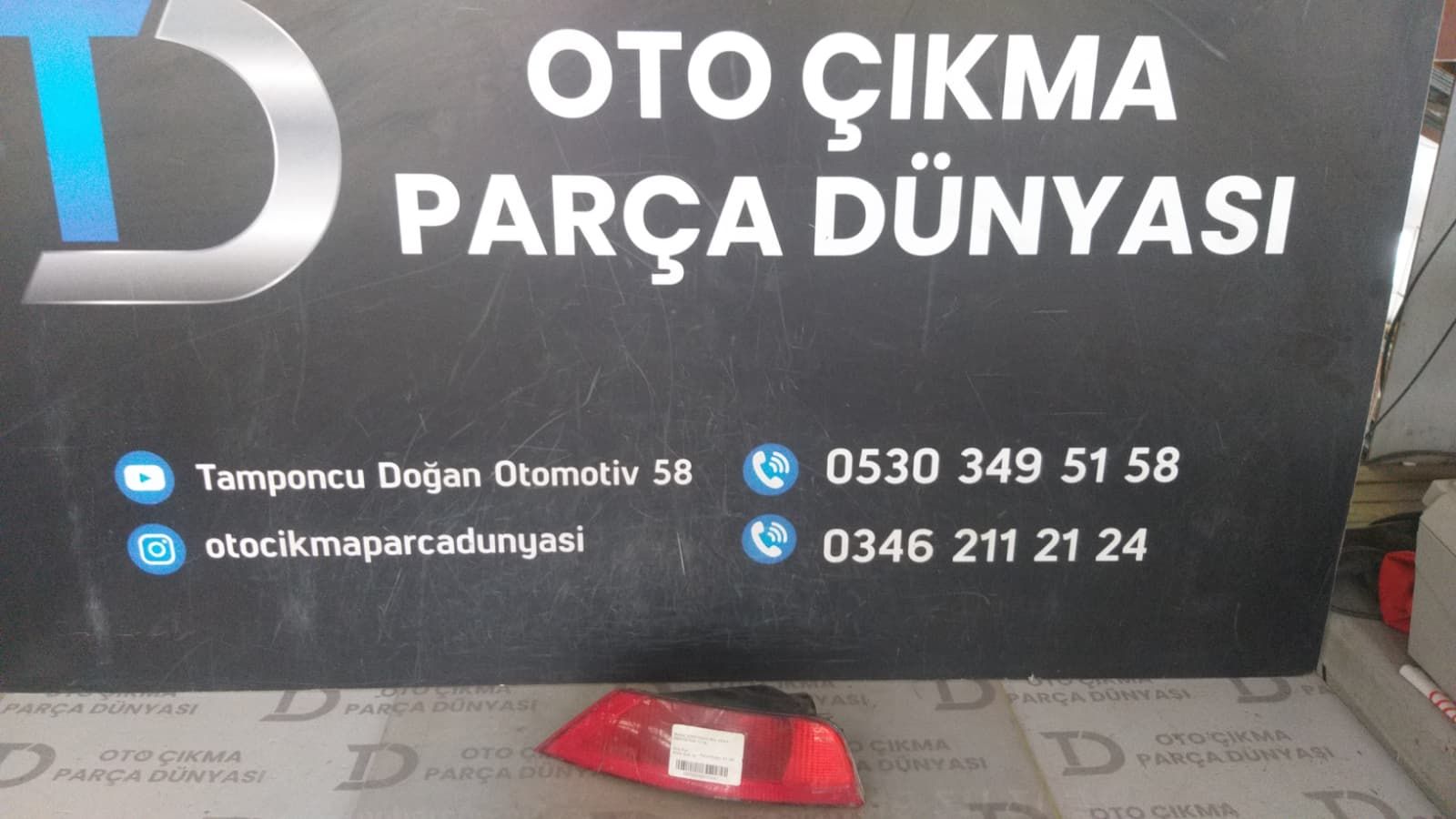 FORD KUGA SOL ARKA REFLEKTR-13-19