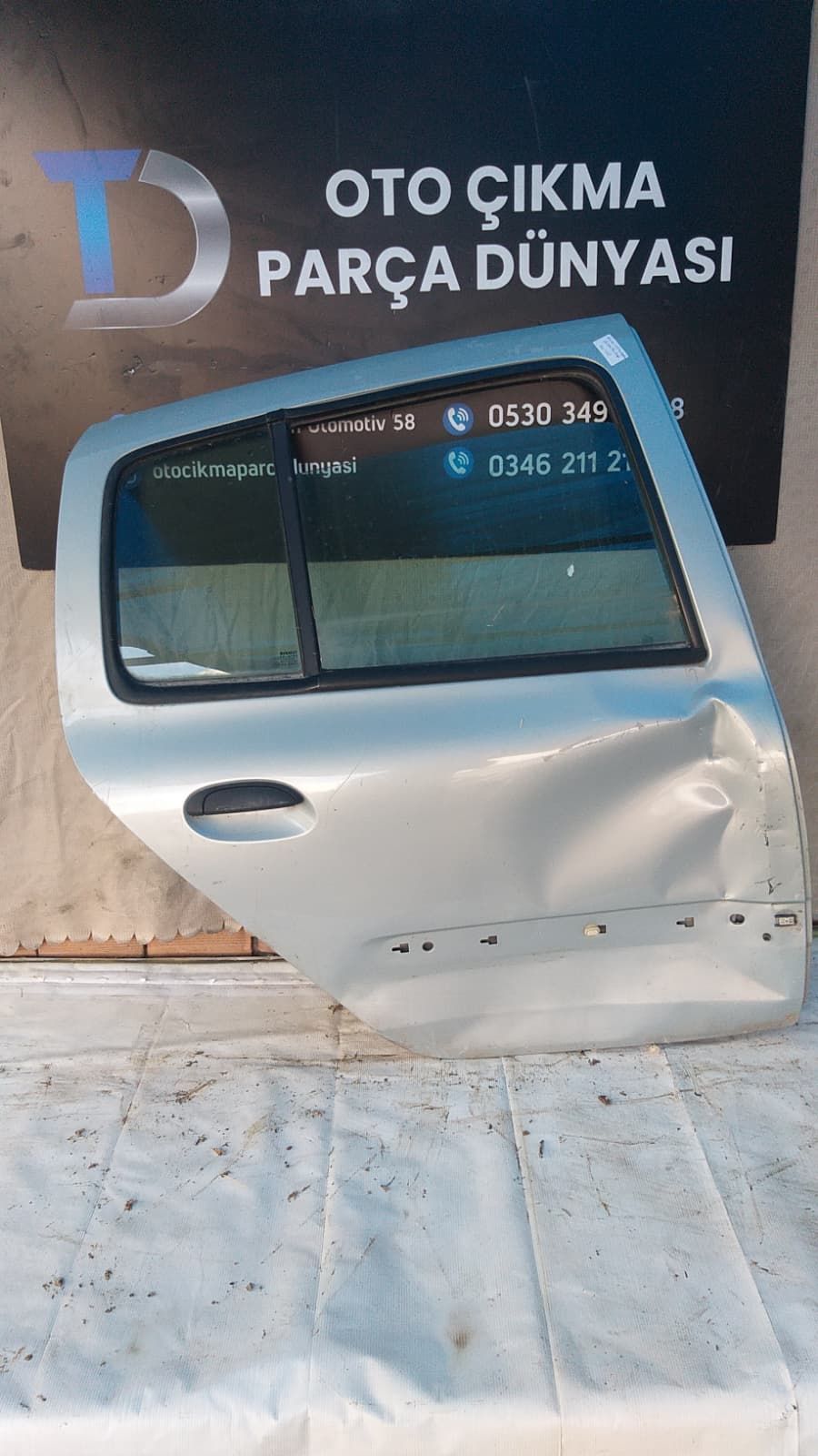 RENAULT CLİO SYMBOL SAĞ ARKA KAPI 00-08