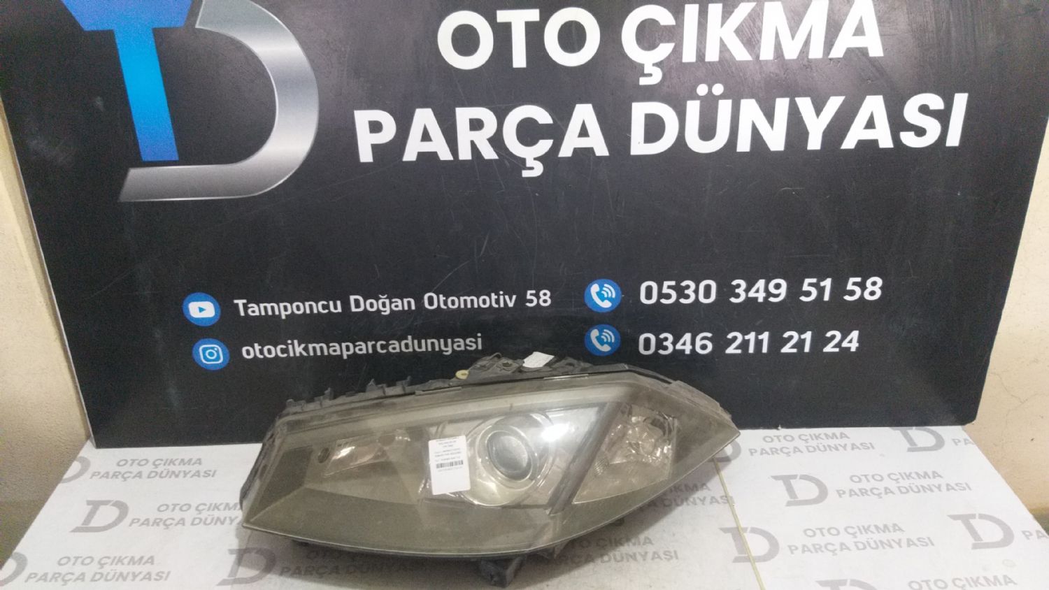 RENAULT MEGANE 2 ZENONLU SOL FAR 05-09