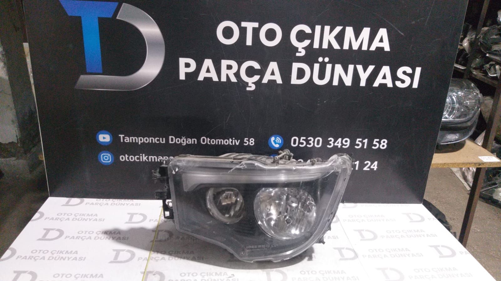 MERCEDES AROCS SOL FAR LEDL CAM KIRIK