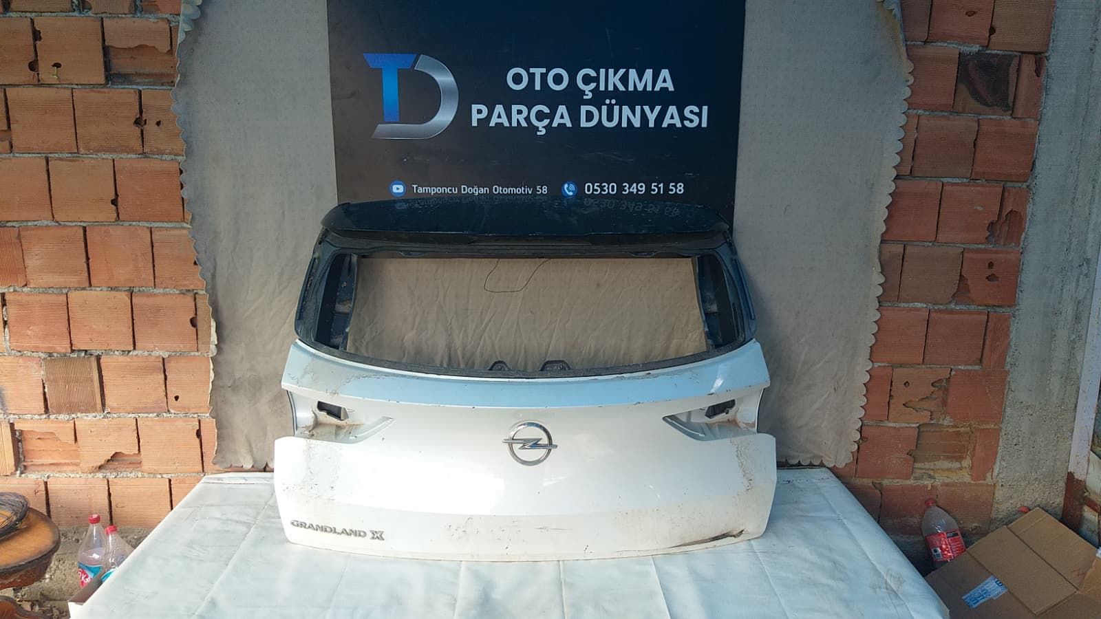 OPEL GRANDLAND X BAGAJ KAPAI 22-25