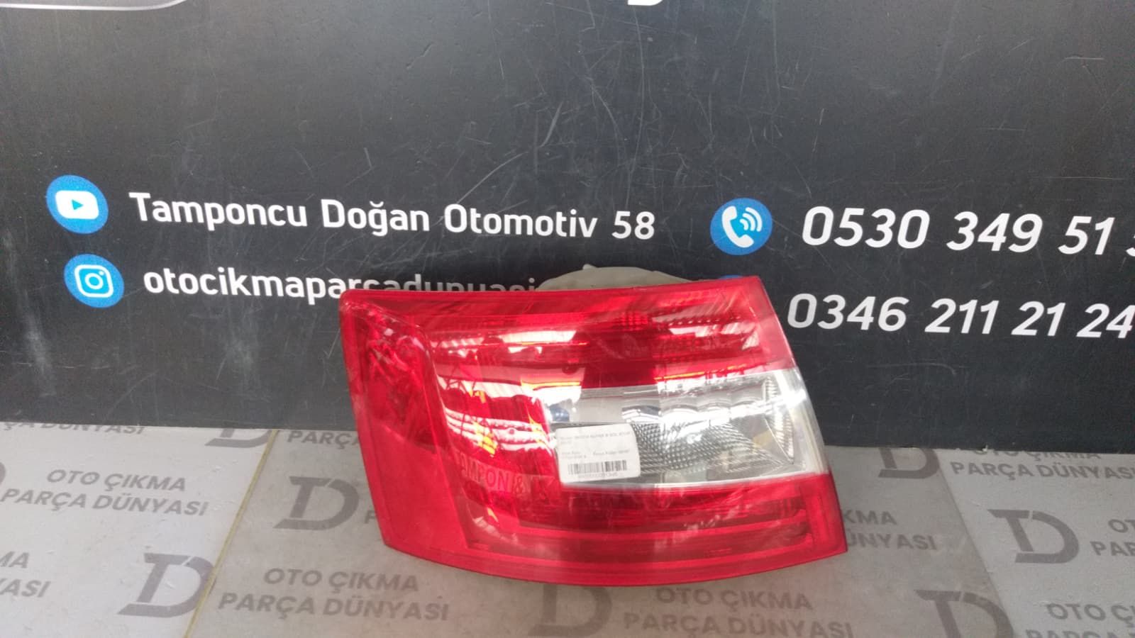 SKODA S�PER B SOL STOP 09-12