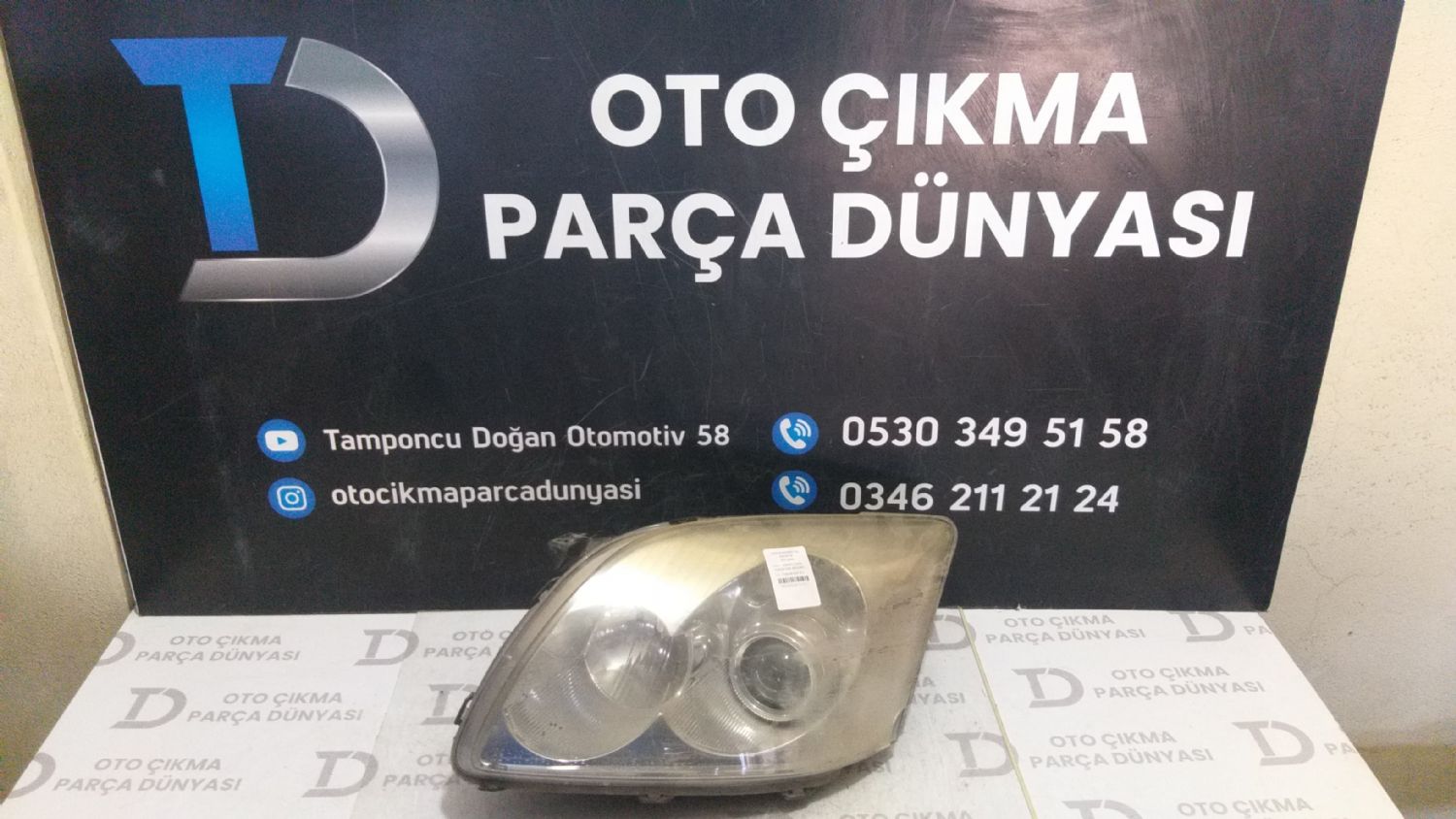 TOYOTA AVENSİS SOL FAR 03-08