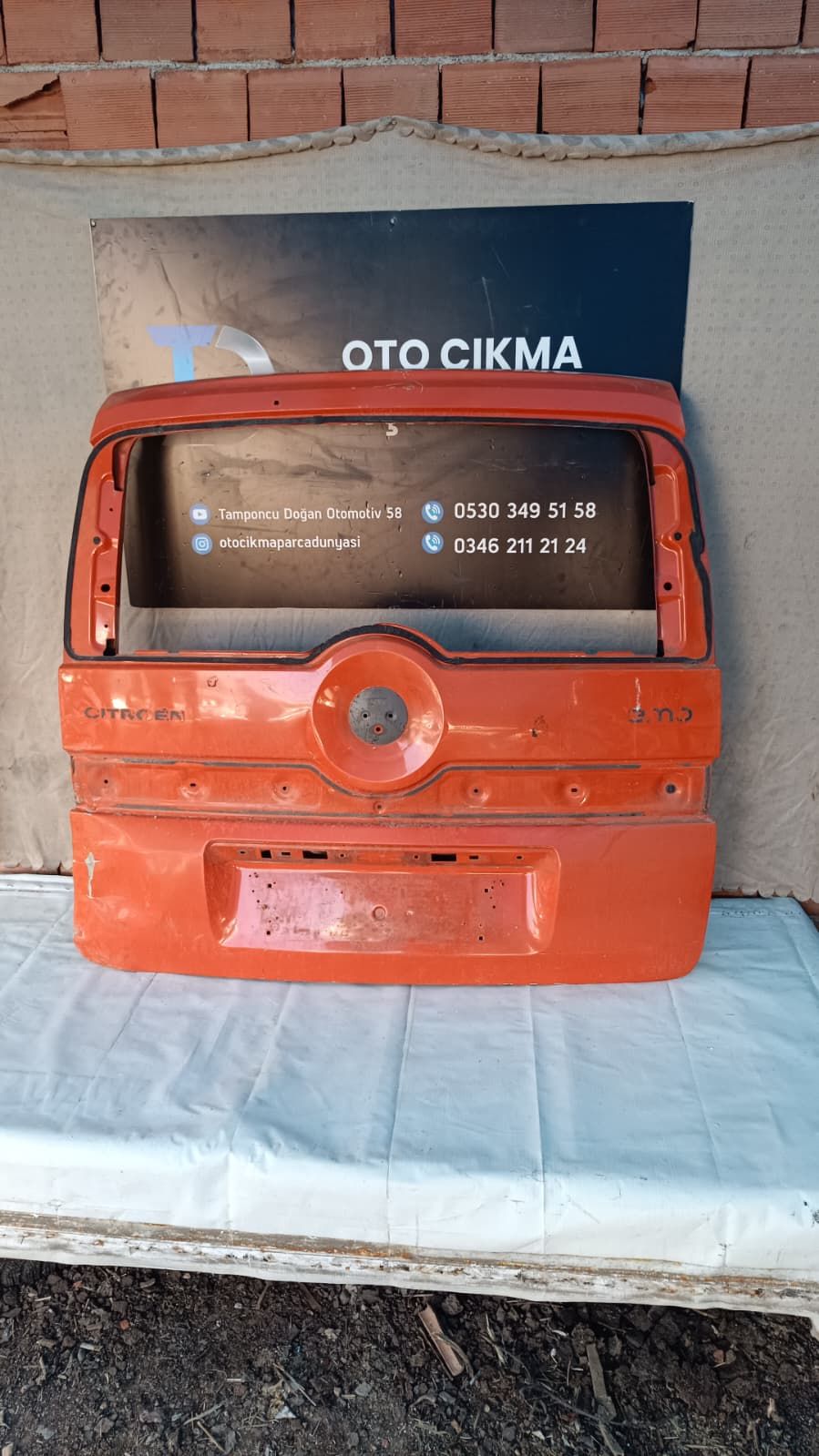 CTROEN NEMO BAGAJ KAPAI 01-04