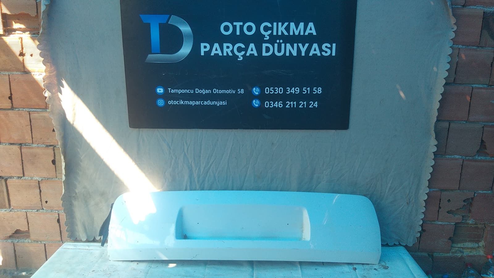 FAT DOBLO BAGAJ PLAKALIK BANDI 10-15 YAN KIRIK