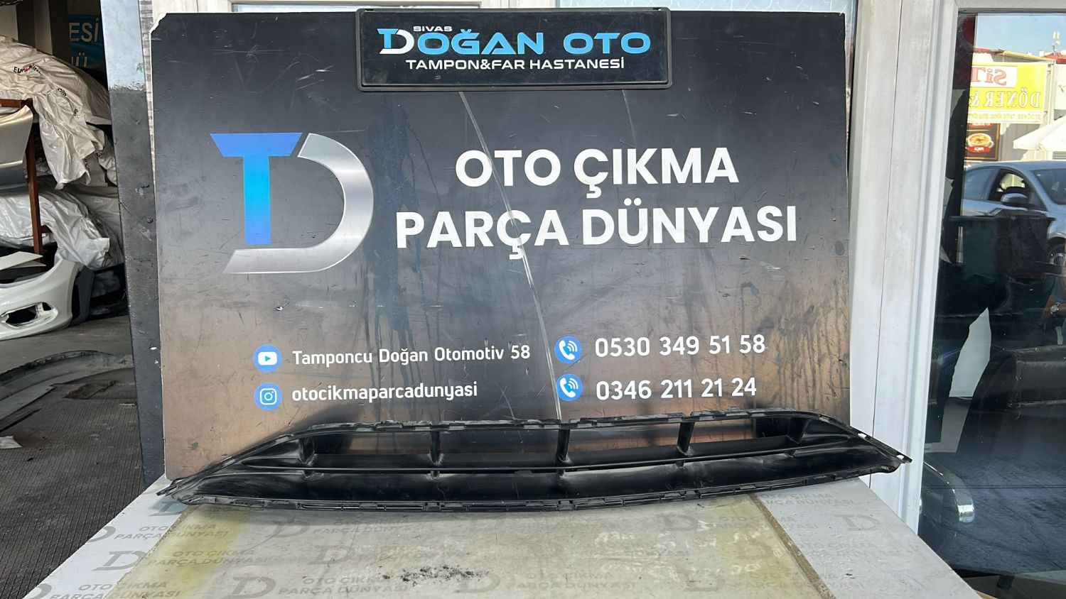 Mercedes A Serisi W177 �n Tampon Orta Izgara