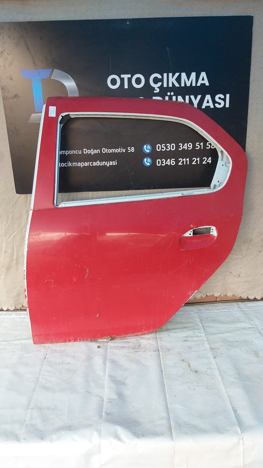 RENAULT CLO SYMBOL SOL ARKA KAPI 12-22