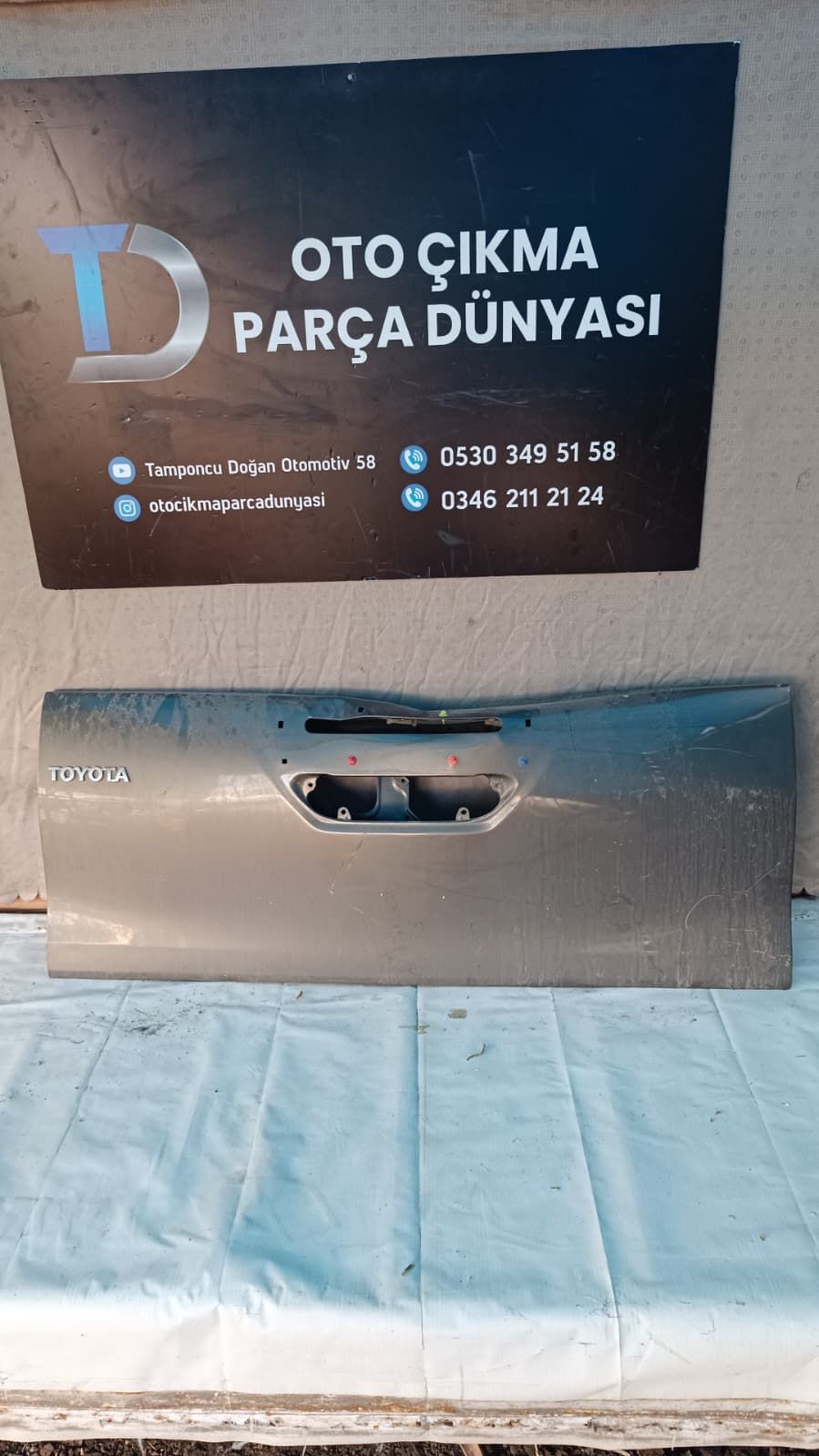 TOYOTA HLUX BAGAJ KAPAI 22-24