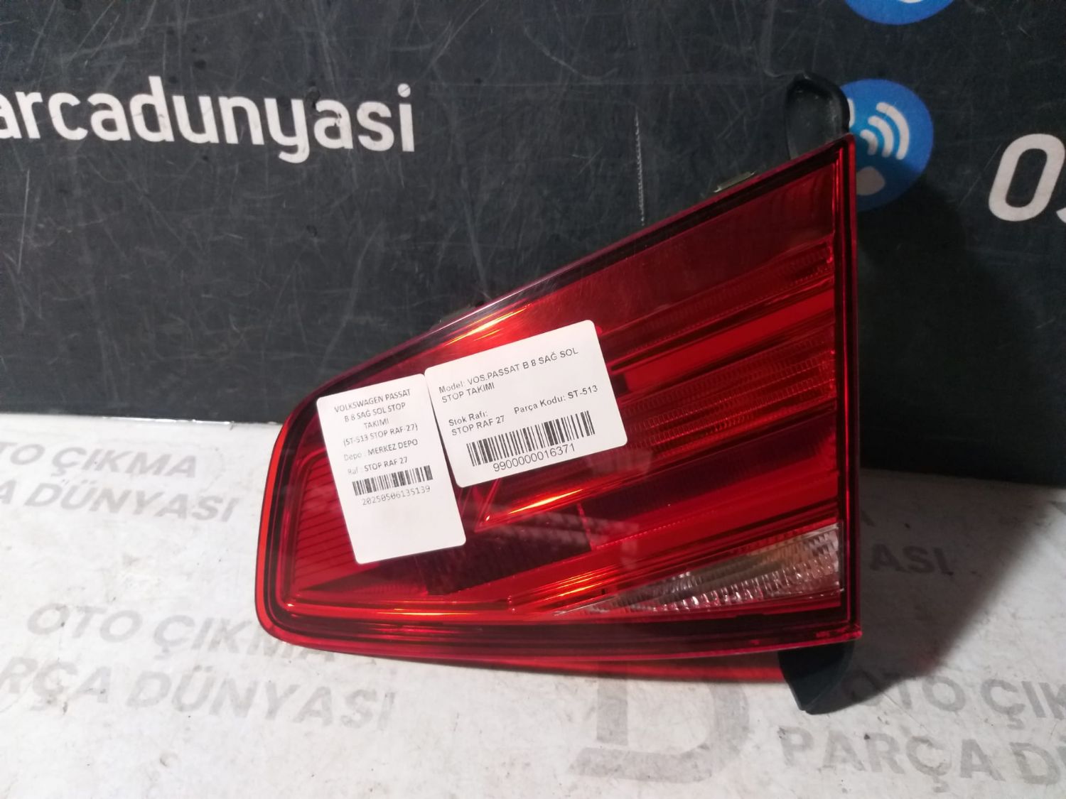 VOLKSWAGEN PASSAT B8 SA� �� STOP