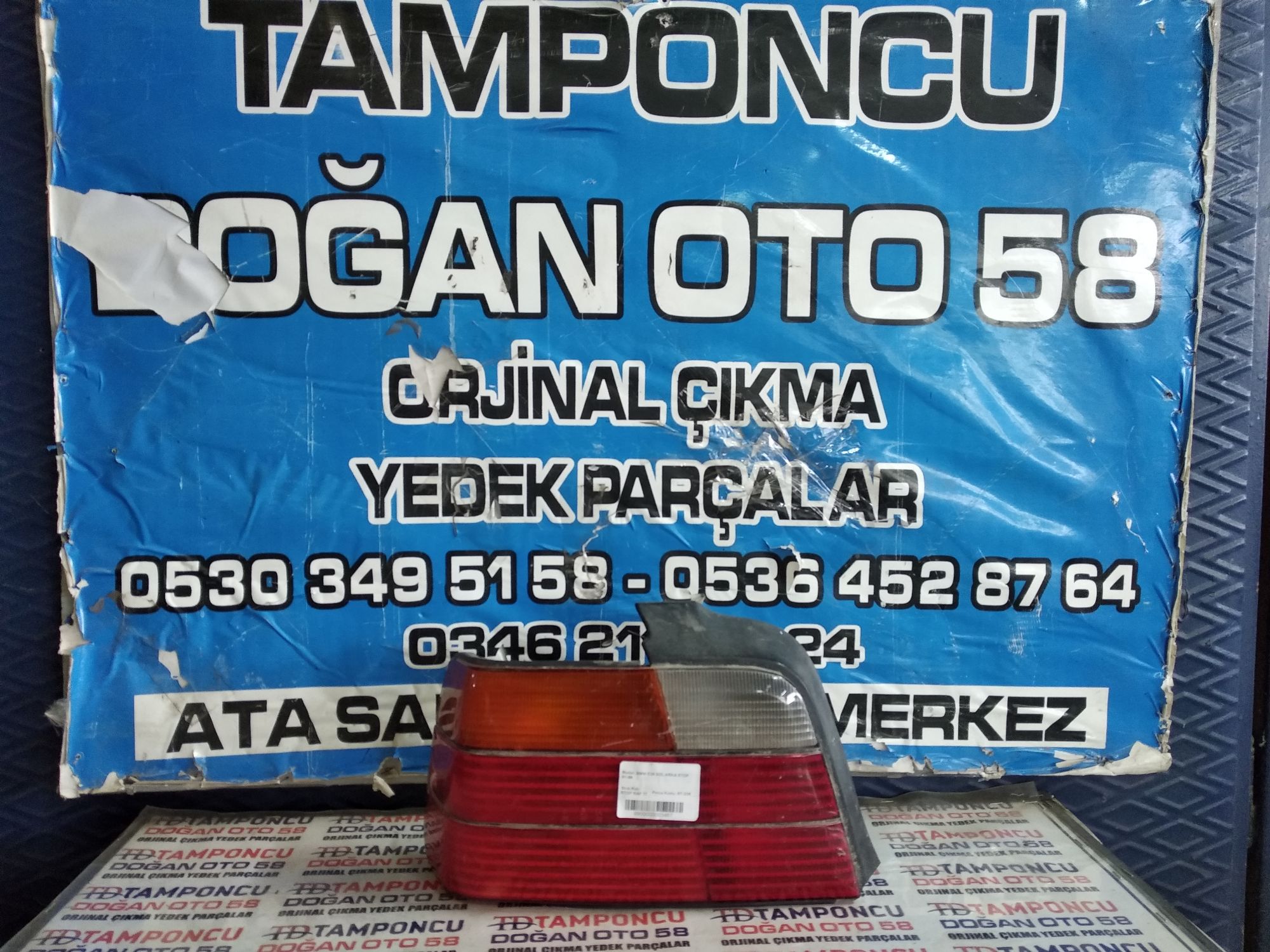 BMW E36 ORJNAL IKMA SOL ARKA STOP 91-98