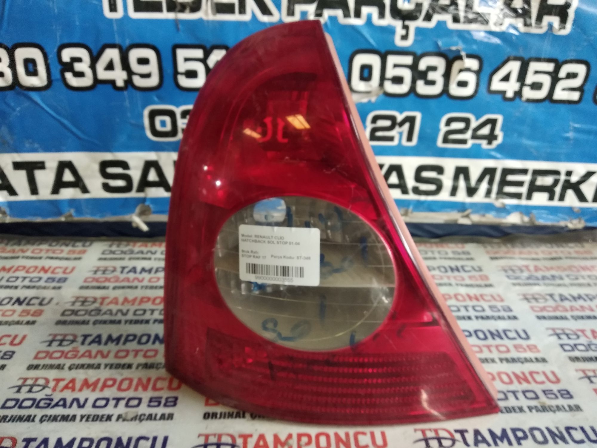 RENAULT CLO HB ORJNAL IKMA SOL STOP 01-04