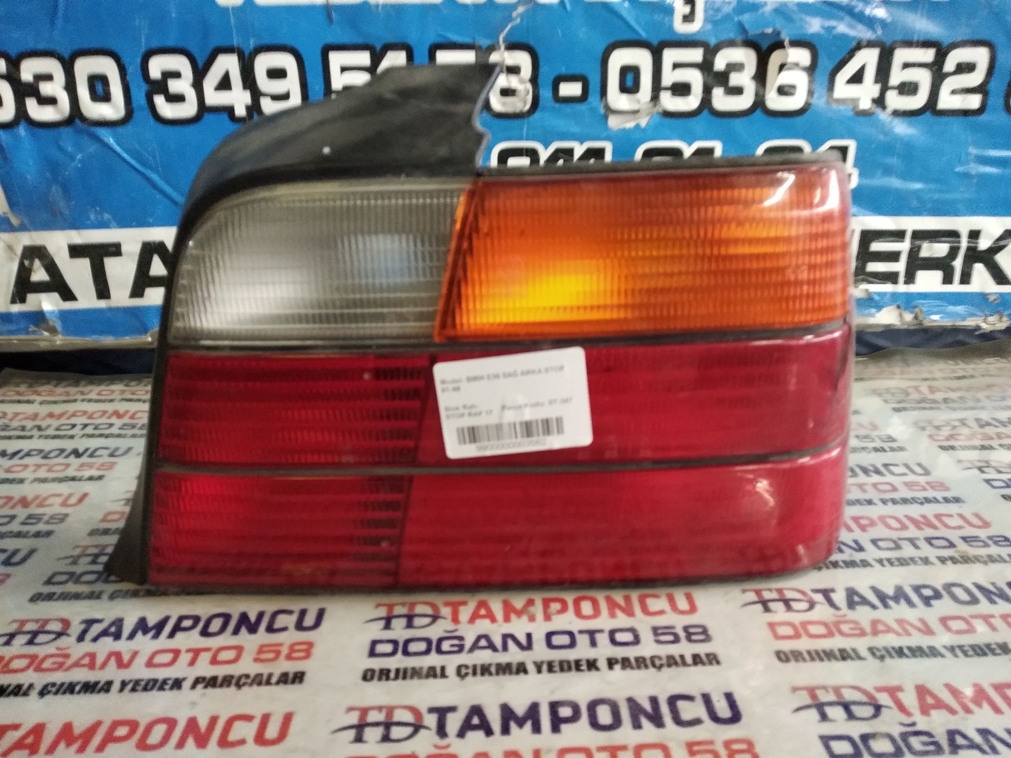 BMW E36 ORJNAL IKMA SA ARKA STOP 91-98