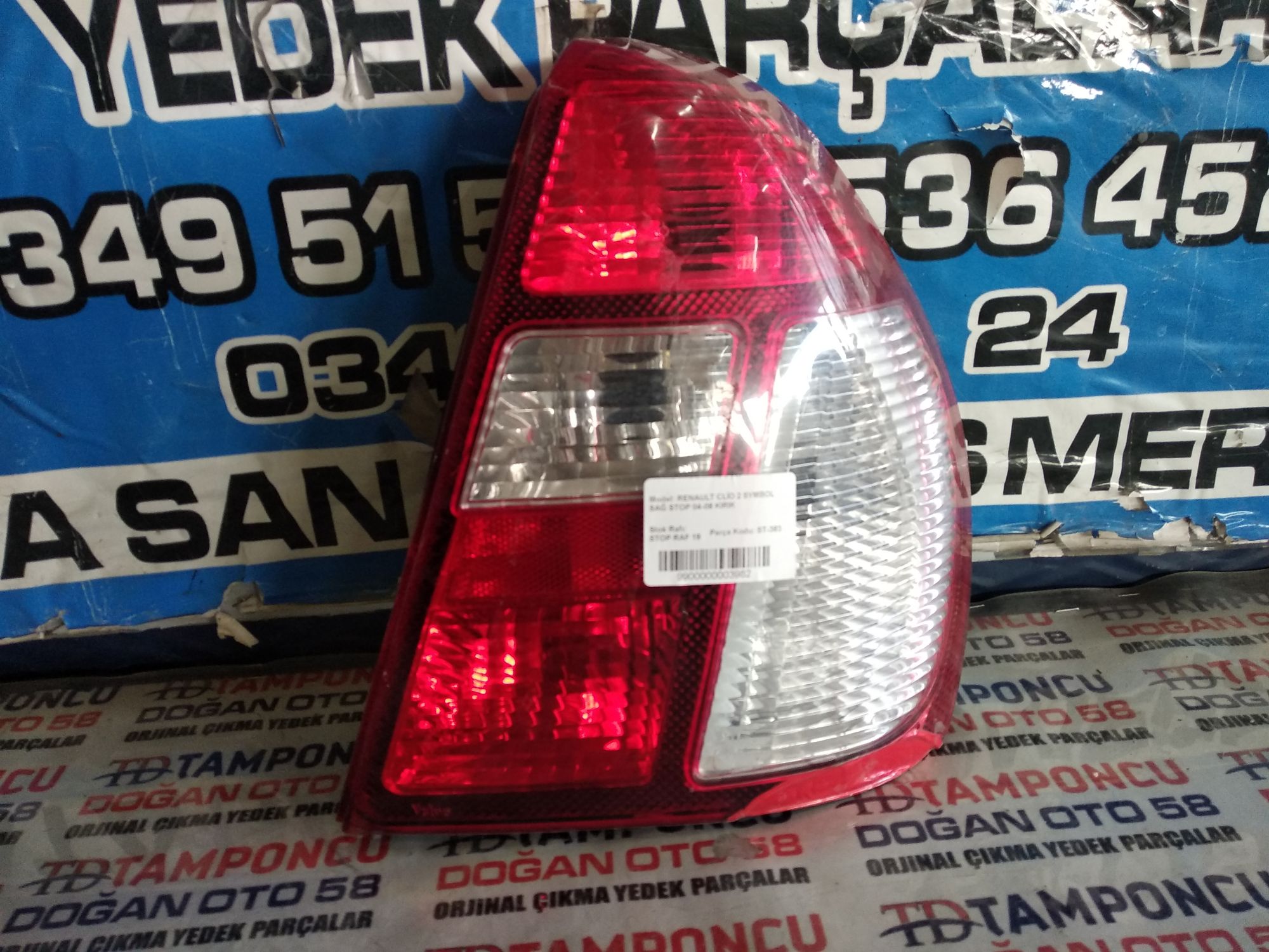 RENAULT CLO 2 SA STOP ORJNAL IKMA 04-08