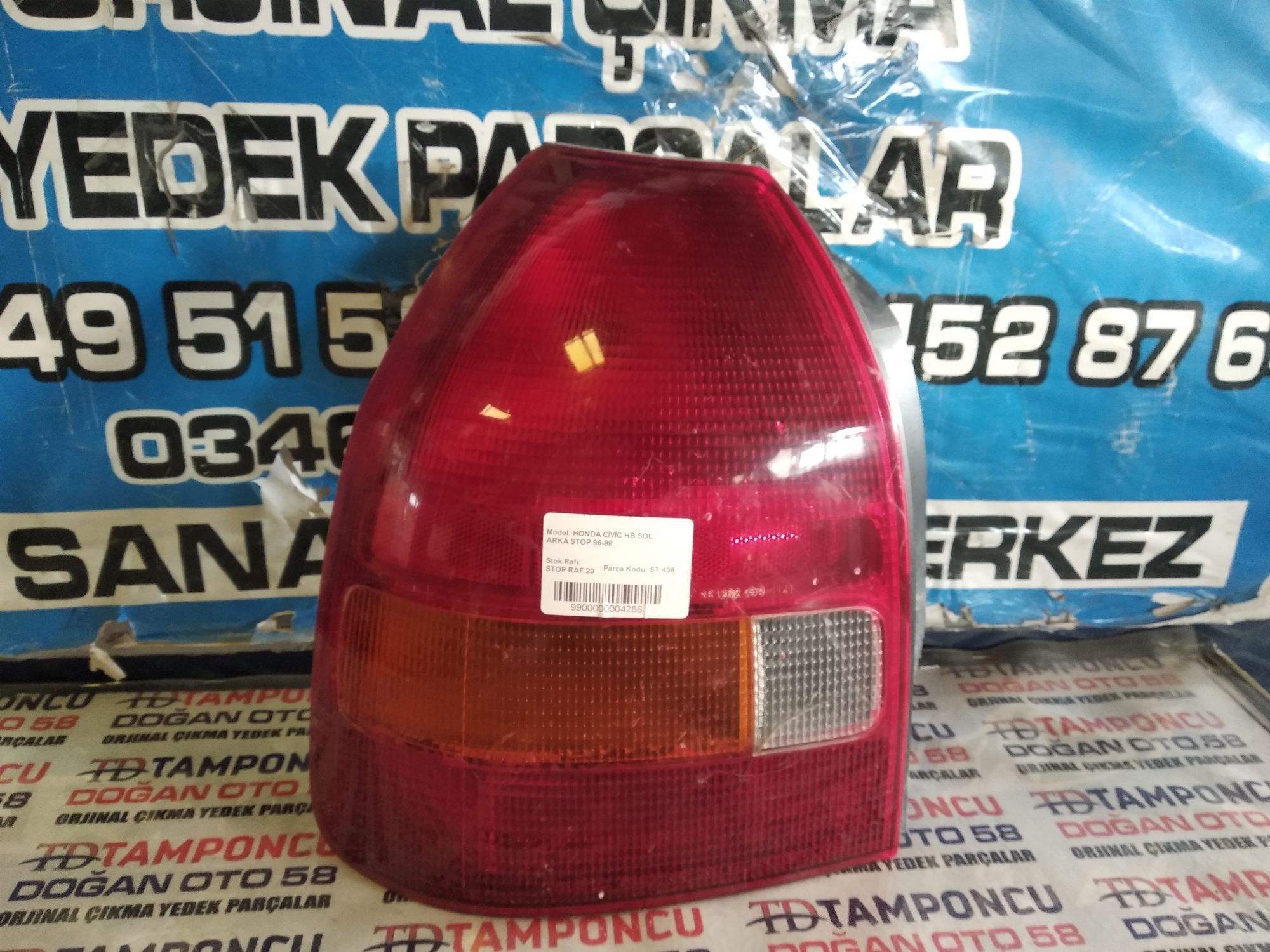 HONDA CVC HB ORJNAL IKMA SOL ARKA STOP 96-98