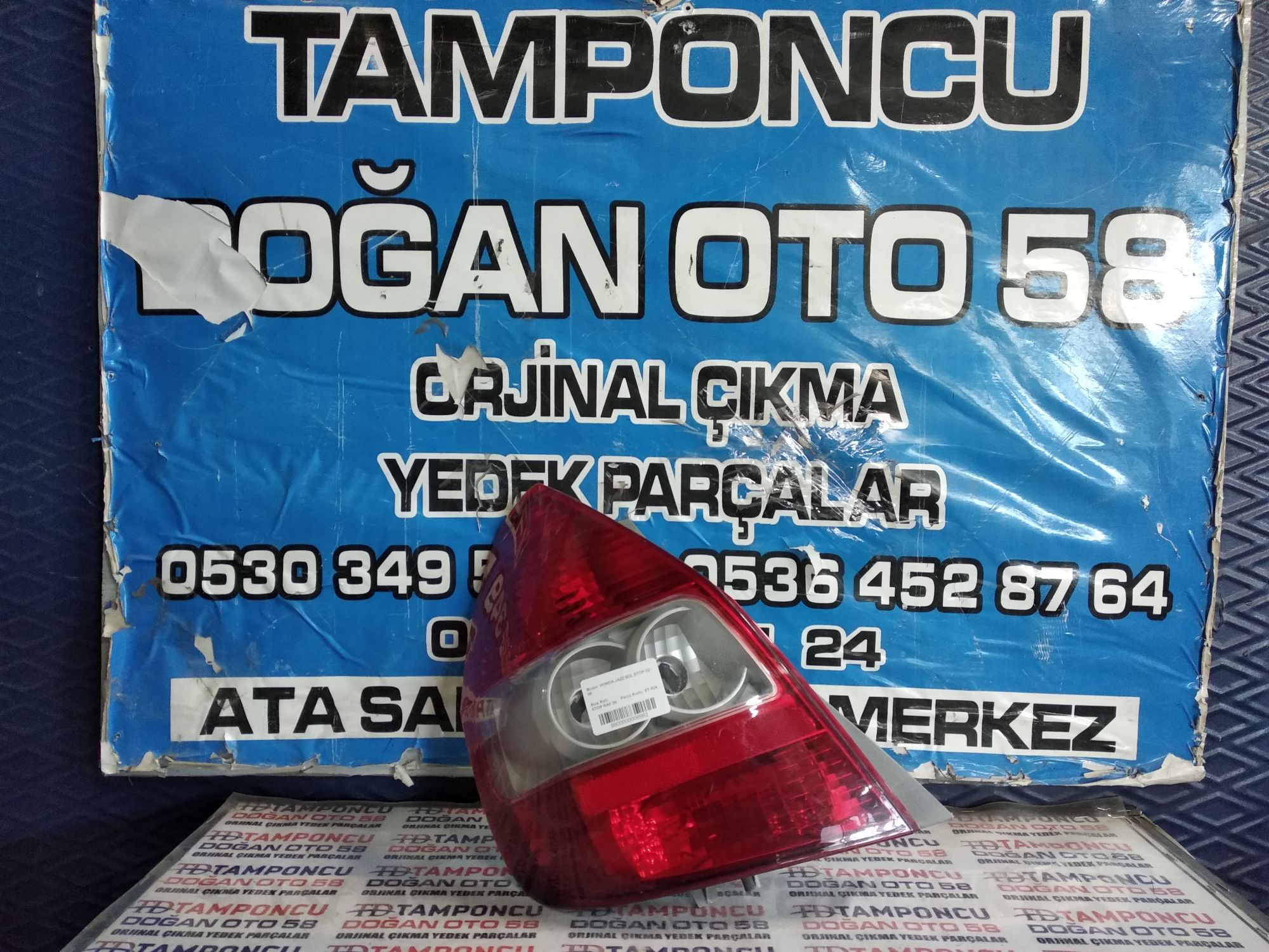 HONDA JAZZ ORJNAL IKMA SOL STOP 02-06