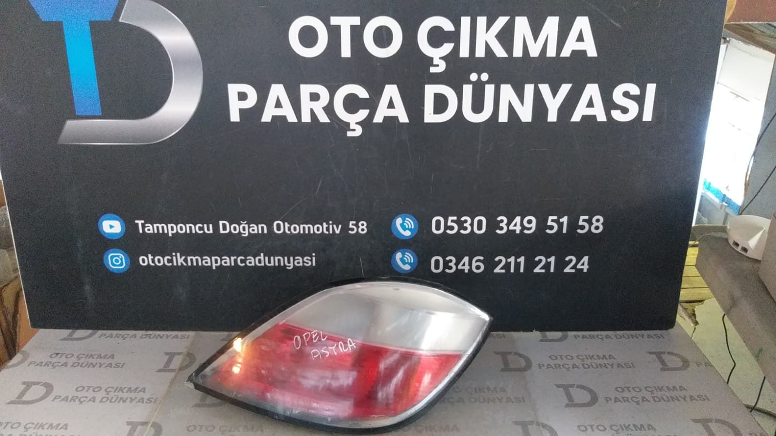 OPEL ASTRA H SA STOP 04-07