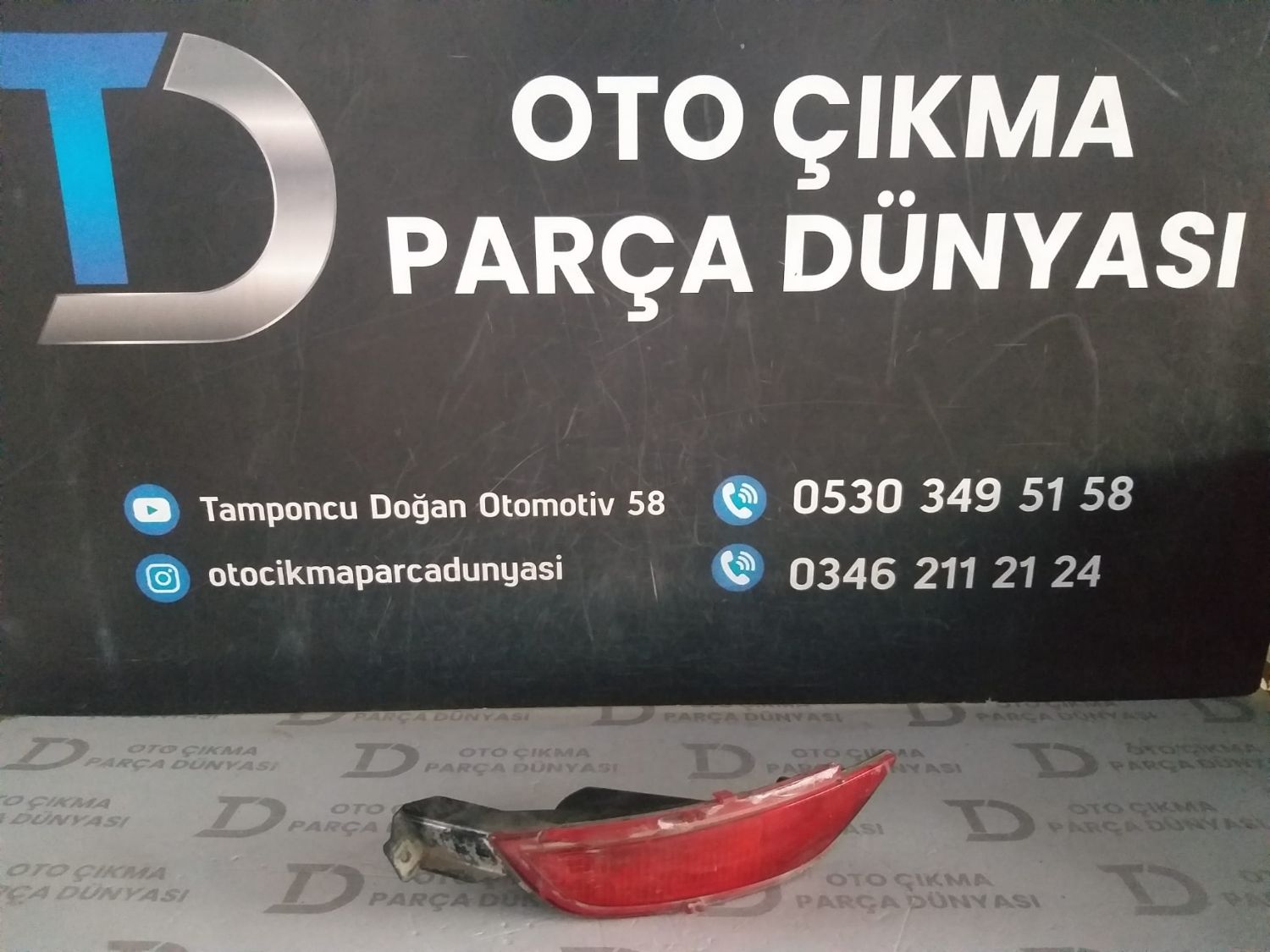 FORD FESTA SOL ARKA REFLEKTR (08-17)