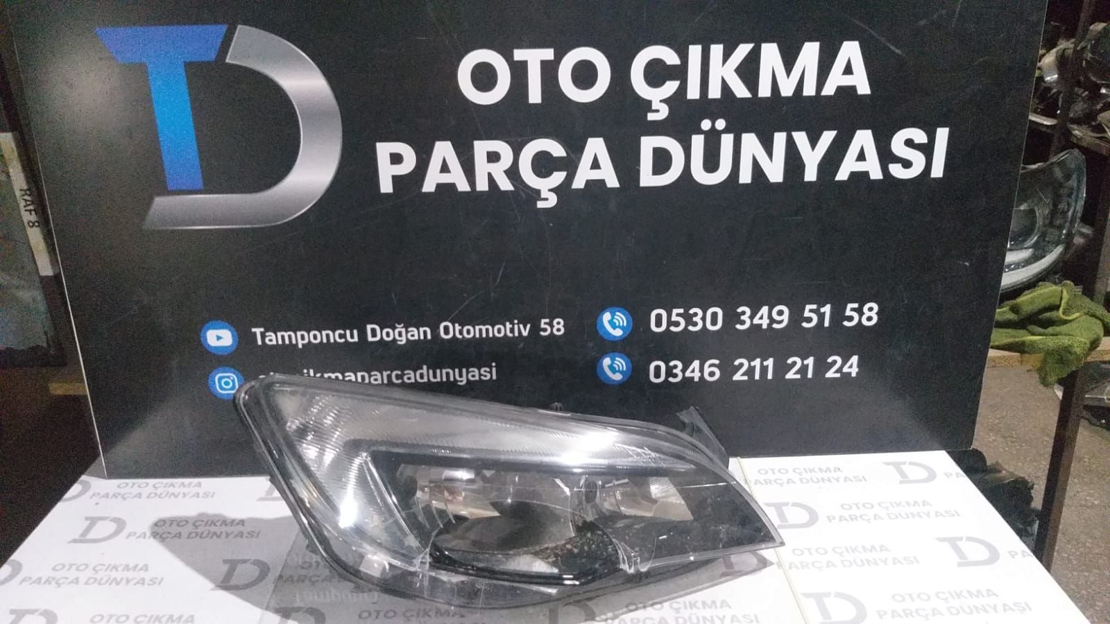 OPEL ASTRA J SA FAR CAM KIRIK