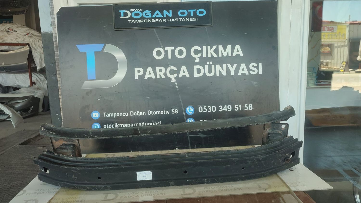 Fiat Fiorino �n tampon demiri