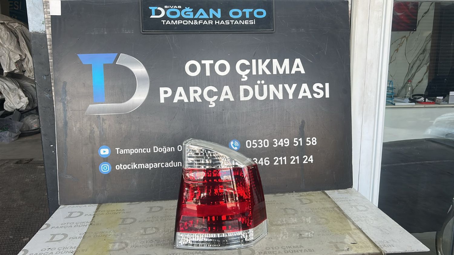 OPEL VECTRA SA� DI� STOP BEYAZ SIFIR
