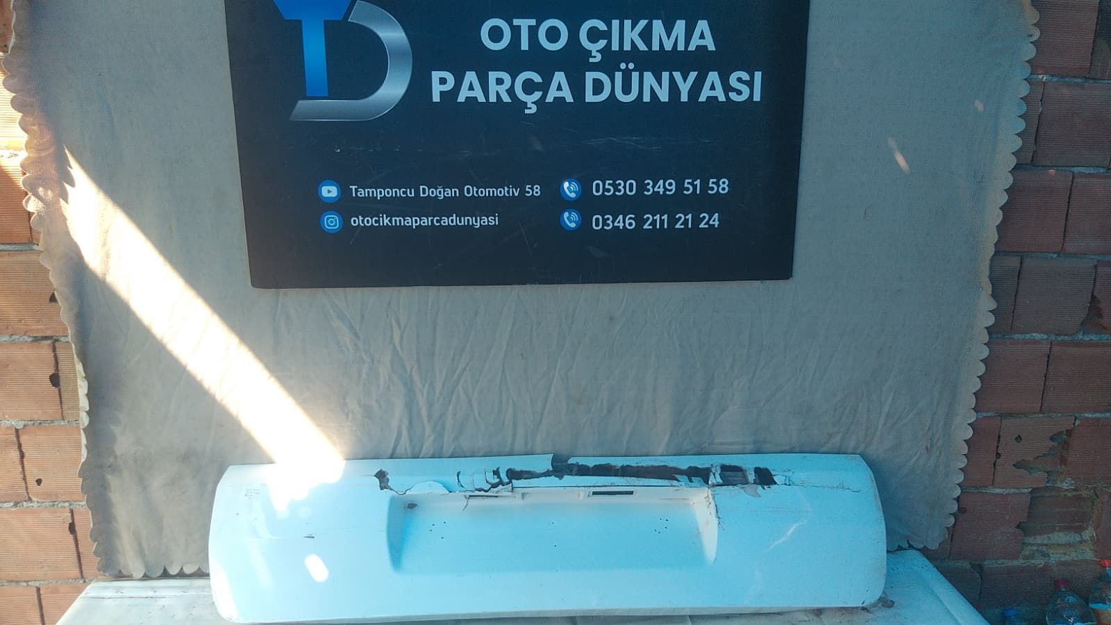 FAT DOBLO BAGAJ PLAKALIK BANDI 10-15 ST KIRIK