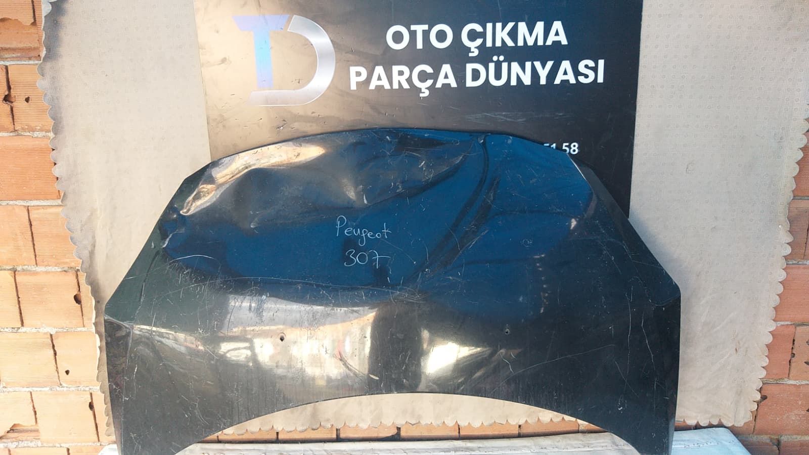 PEUGEOT 307 N KAPUT 03-06