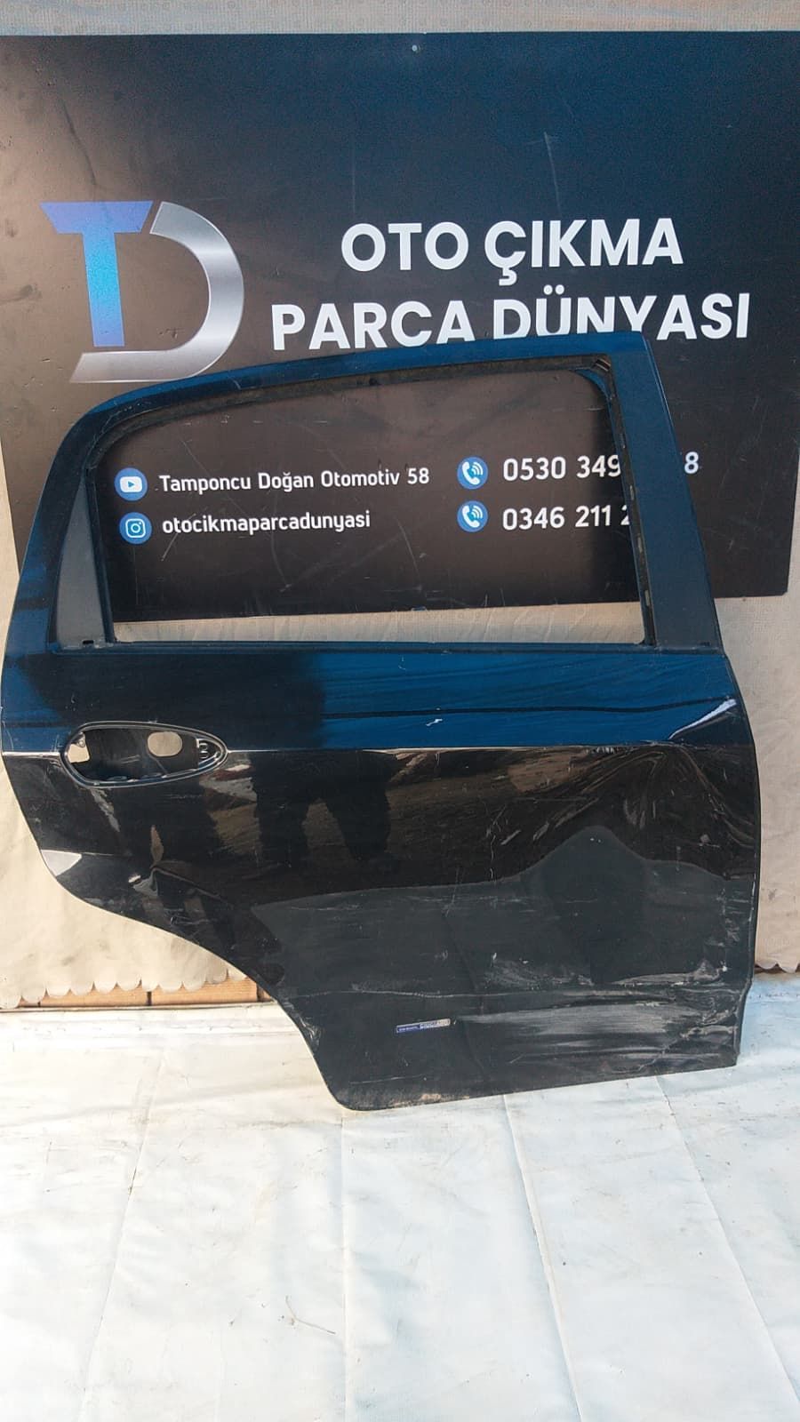 FİAT PUNTO SAĞ ARKA KAPI 00-18