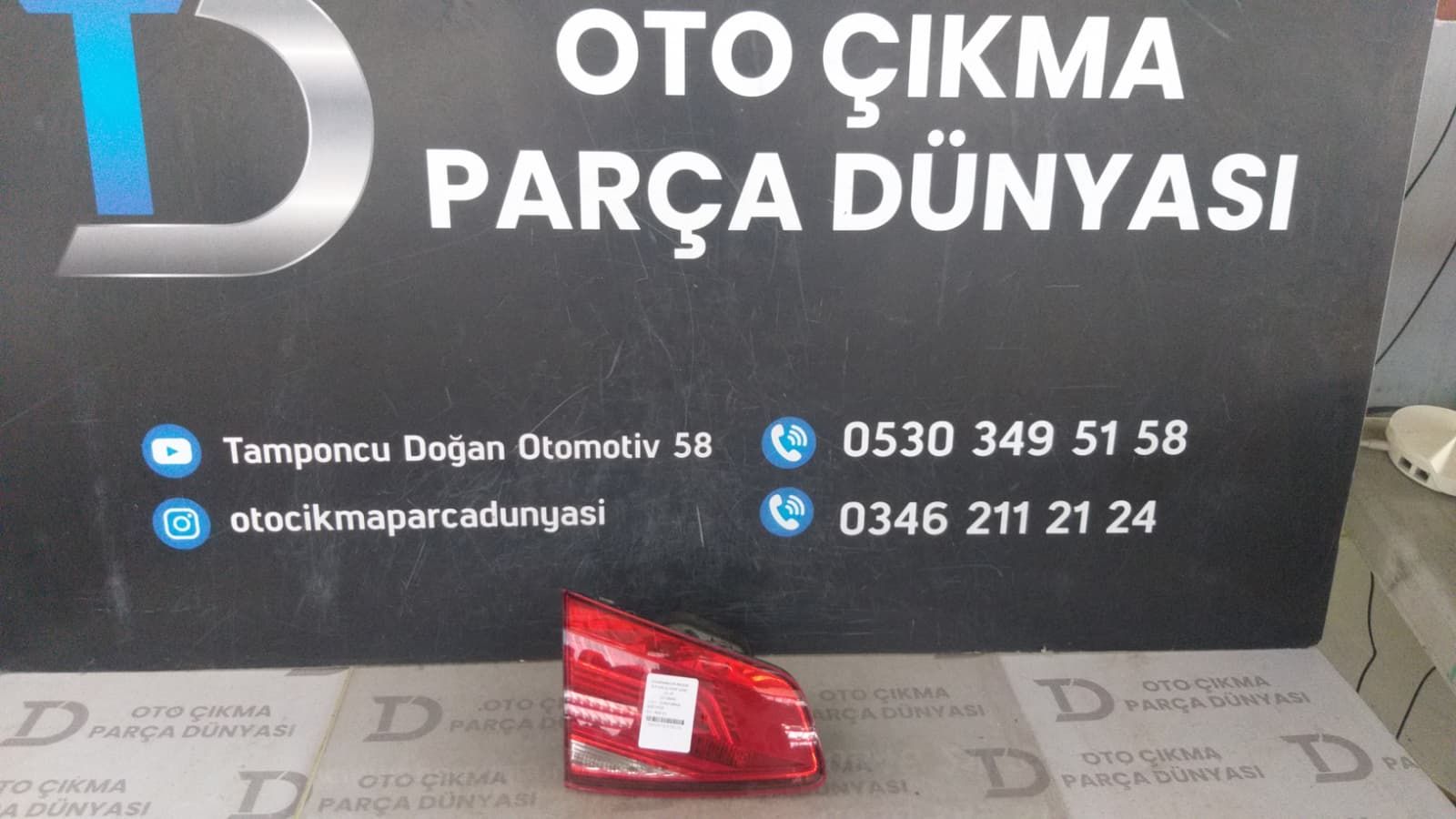 VOLKSWAGEN PASSAT B8 SOL  STOP LEDL 15-19