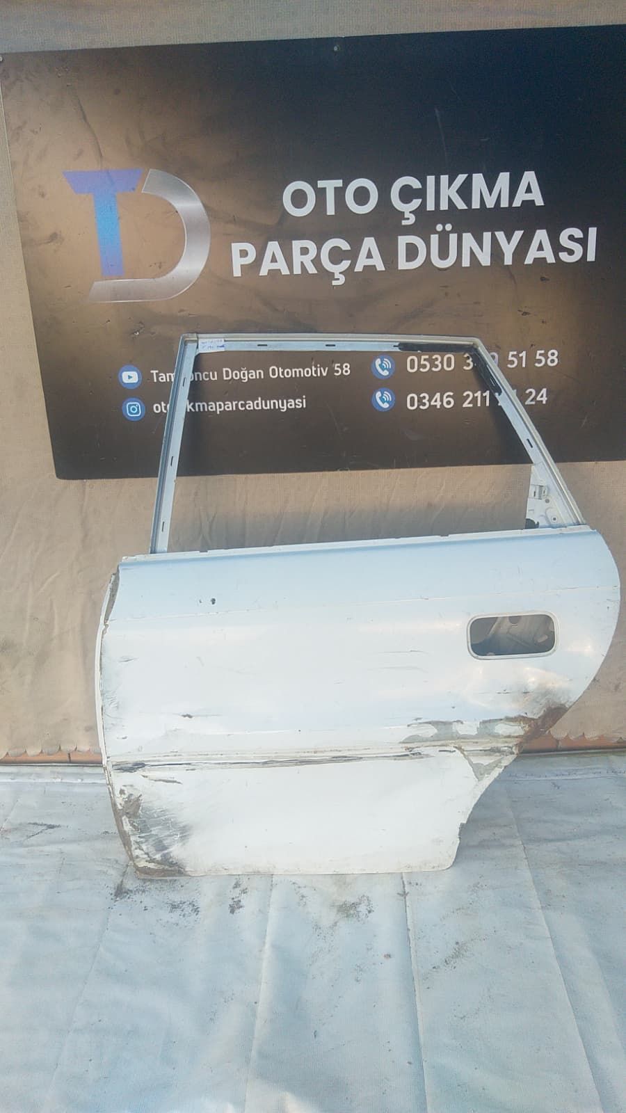 OPEL ASTRA F SOL ARKA KAPI 91-02