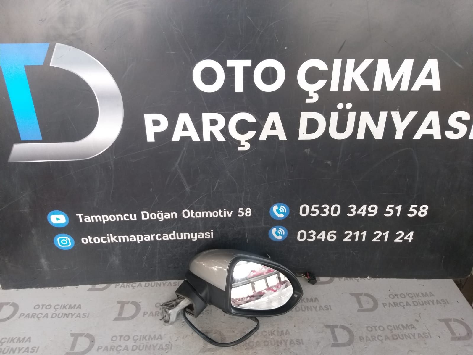 VOLKSWAGEN PASSAT B8 SA DKZ AYNASI