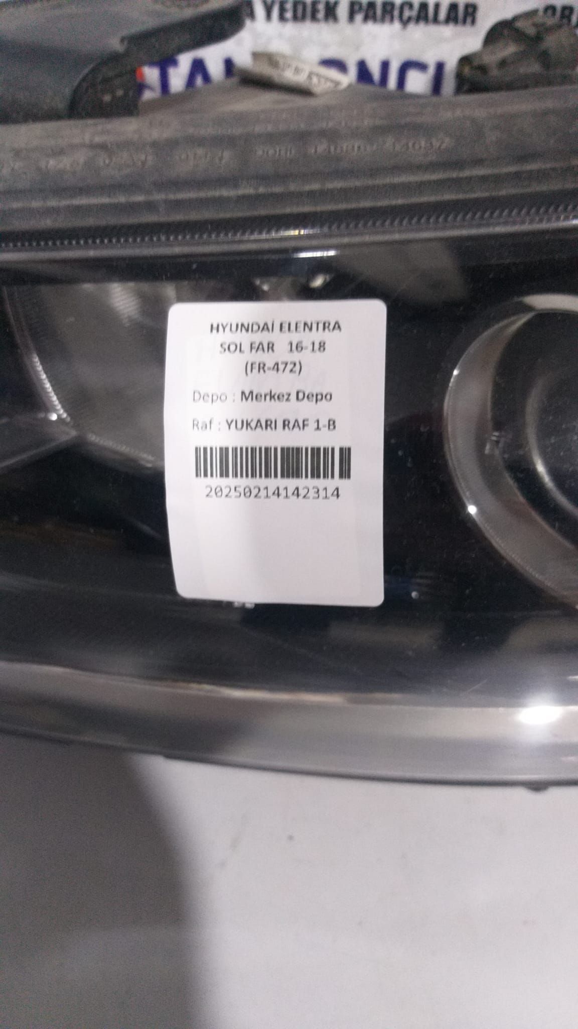 HYUNDA ELENTRA SOL FAR 16-18