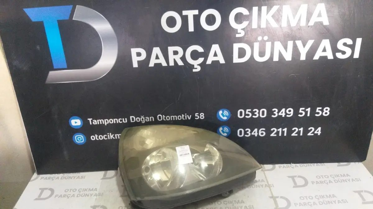 Renault Clio 2 Sağ Far 05-09