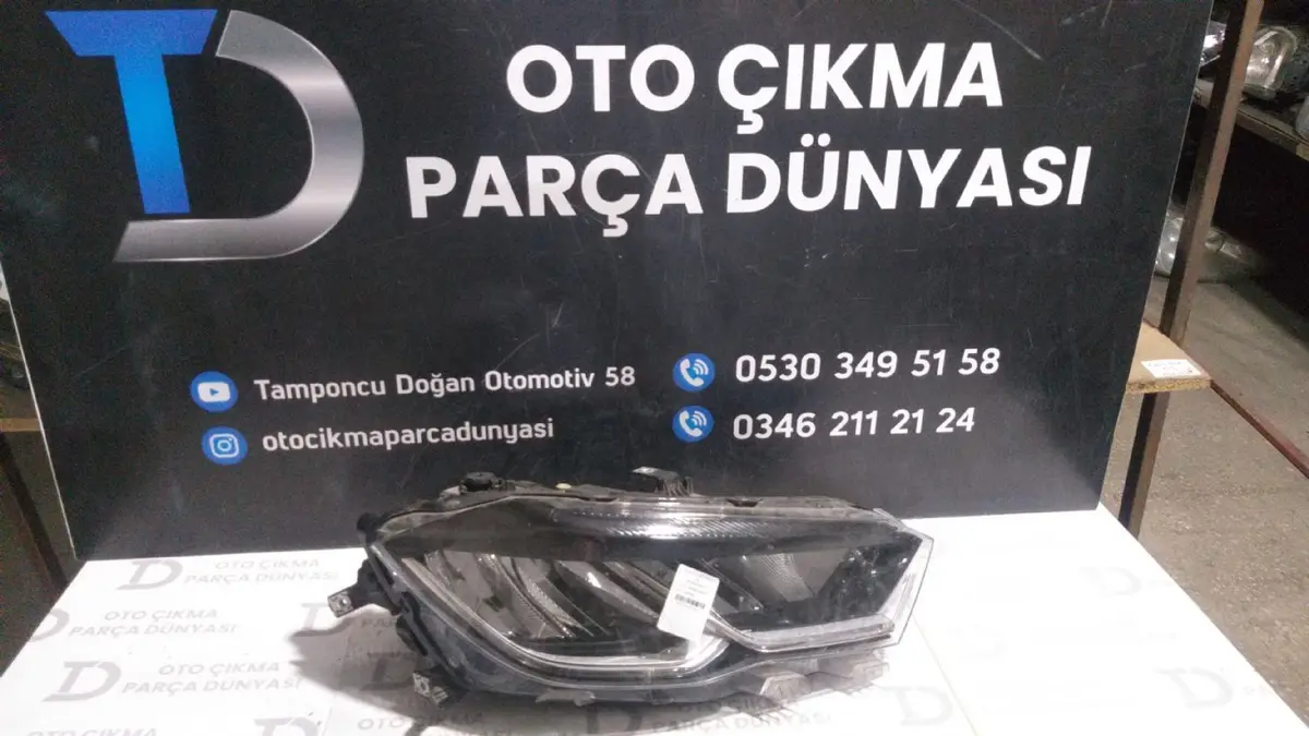 Volkswagen Polo Sağ Far 21-23