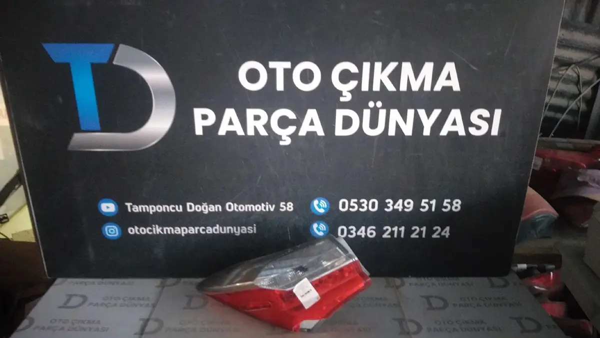 Toyota Corolla Sol Dış Stop
