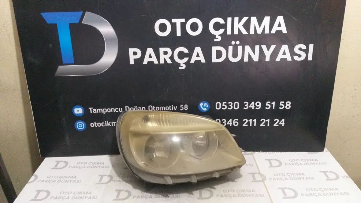 Fiat Doblo Sağ Far 06-10