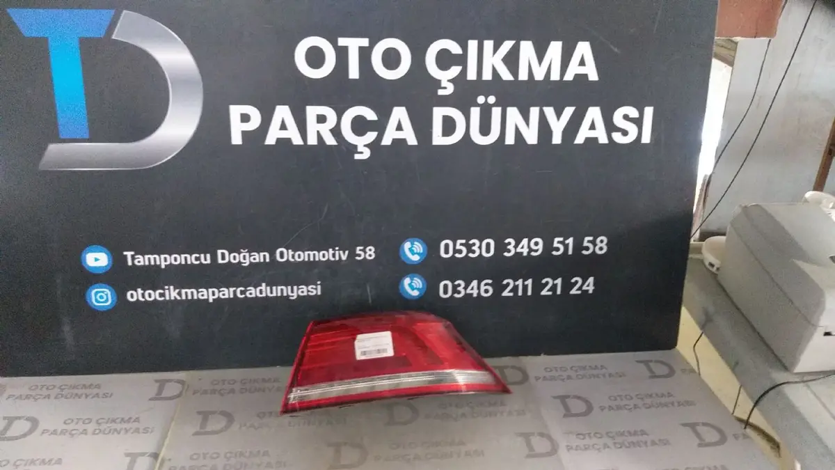 Volkswagen Passat B8 Sağ Dış Stop Ledli 15-19