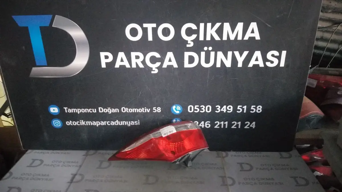 Toyota Corolla Sol Dış Stop