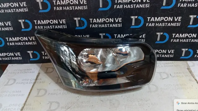 Ford Transit Sağ Ön Far Orjinal Çıkma (14-18)