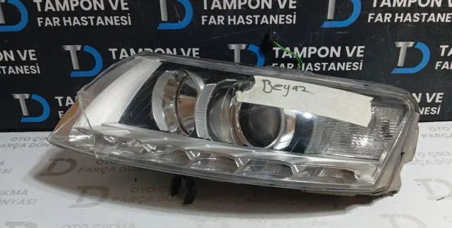 Audi A6 Sol Ön Far Orjinal Çıkma (08-11)