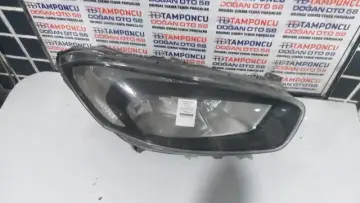 Ford Courier Sağ Far Siyah 14-18