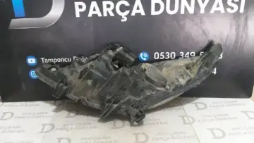 Peugeot 207 Sağ Far 06-09