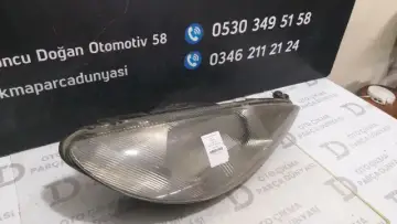 Peugeot 206 Sağ Far 00-05
