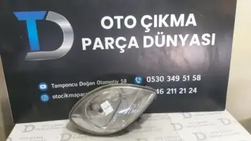 Renault Kango Sağ Far 98-08