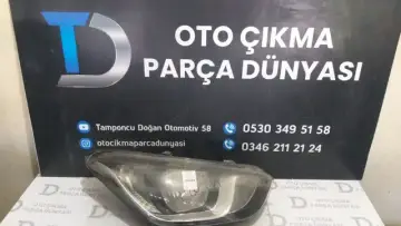 Hyundai I 20 Sağ Far 12-15