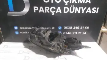 Ford Courier Sağ Far Gri